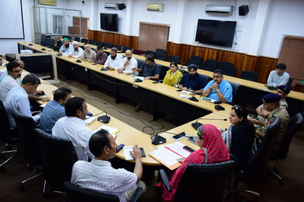 ADC Jammu reviews arrangements for Eid-Milad-un-Nabi