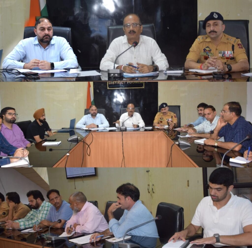 ADDC Poonch reviews arrangements for ‘Har Ghar Tiranga’ Campaign 2025