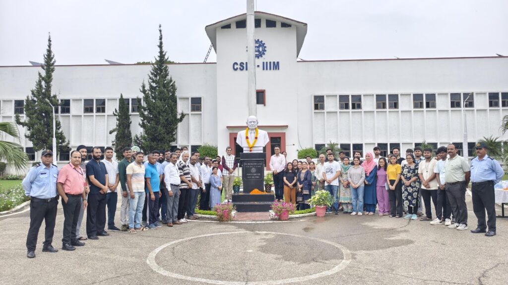 CSIR-IIIM remembers Col. Sir R. N. Chopra on his 143rd Birth Anniversary