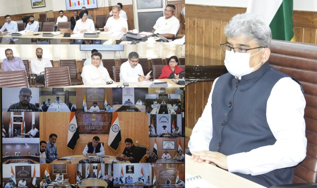 Chief Secretary reviews impact of employment generation schemes in J&K