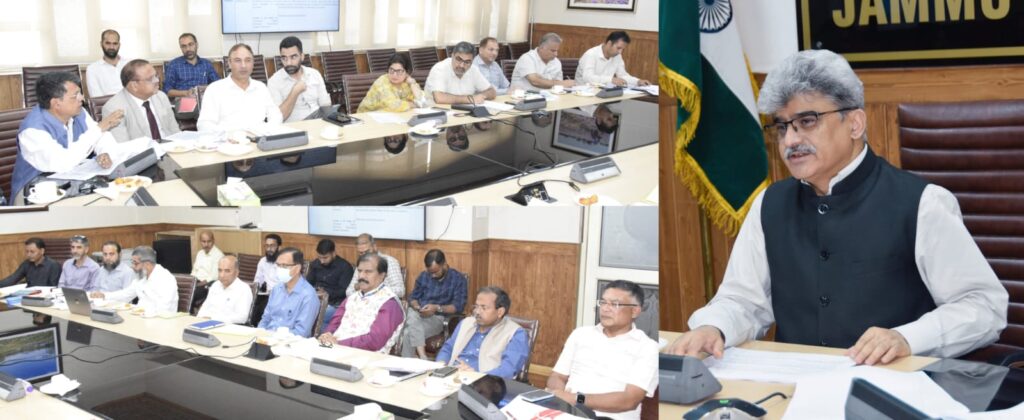 Chief Secretary reviews issues facing J&K varsities; assures early resolution