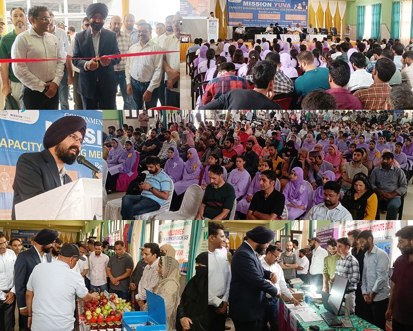Capacity Building cum Entrepreneurship Mela organized under Mission YUVA at Doda