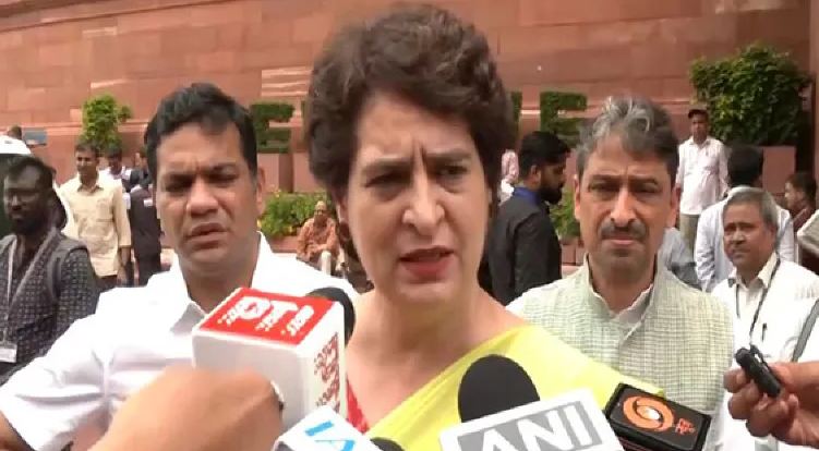 SIR very big issue, govt must agree to debate: Priyanka Gandhi Vadra