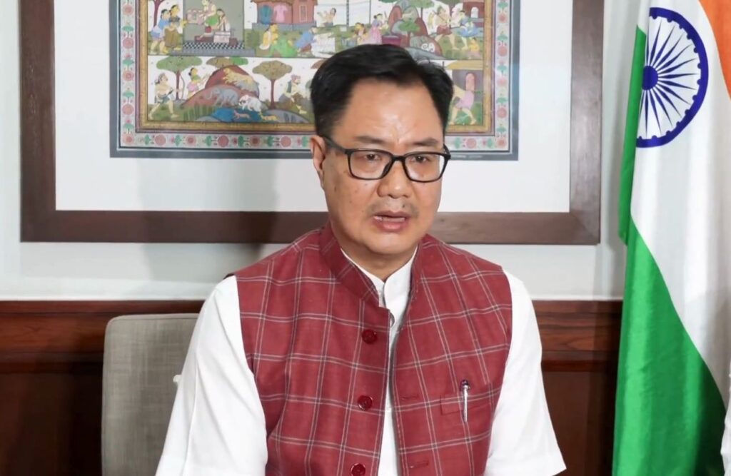 Union Minister Kiren Rijiju cites 1997 resolution, urges end to Rajya Sabha disruptions; 53 hours lost in current session