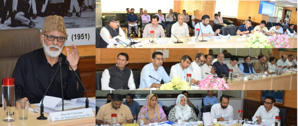 Committee on Public Undertakings reviews Audit Paras of JKPDCL