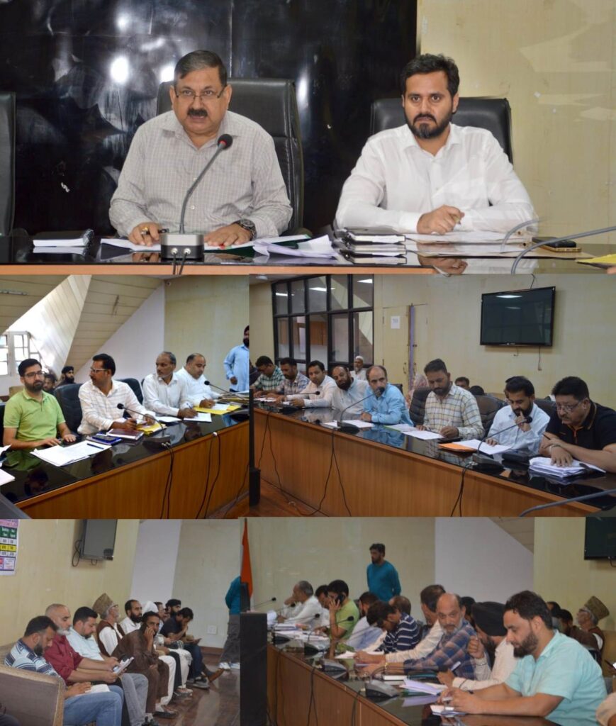 DC Poonch chairs Rent Assessment Committee meet