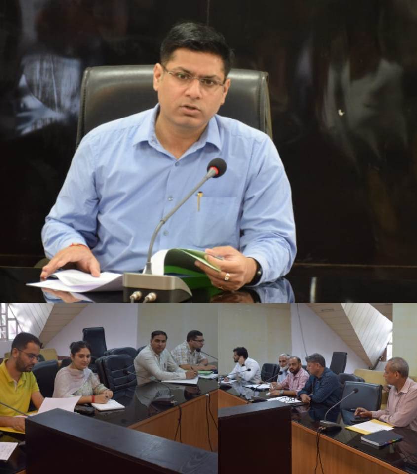 DC Poonch reviews Change of Land Use (CLU) cases