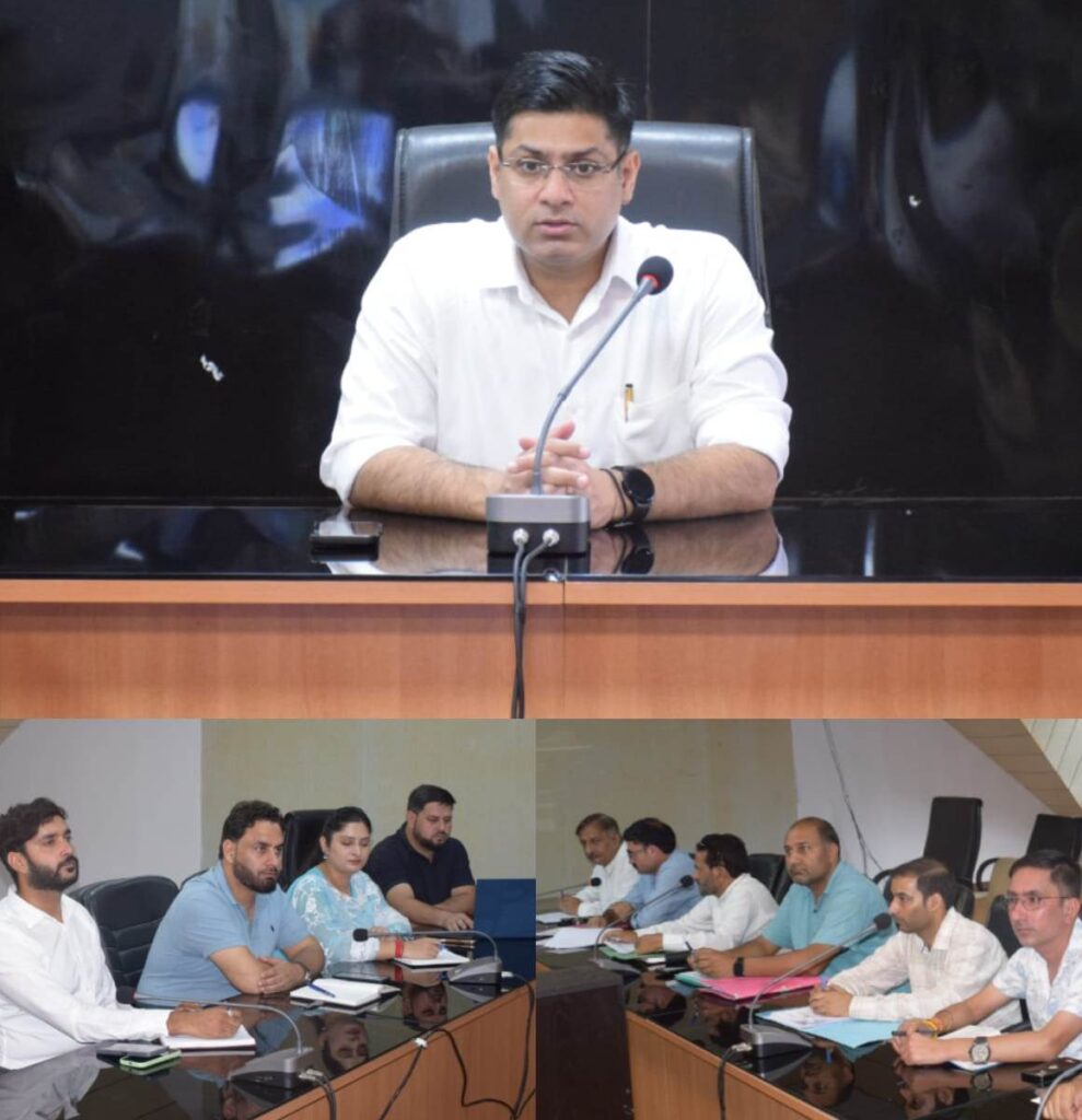 DC Poonch reviews performance of Rural Development Department