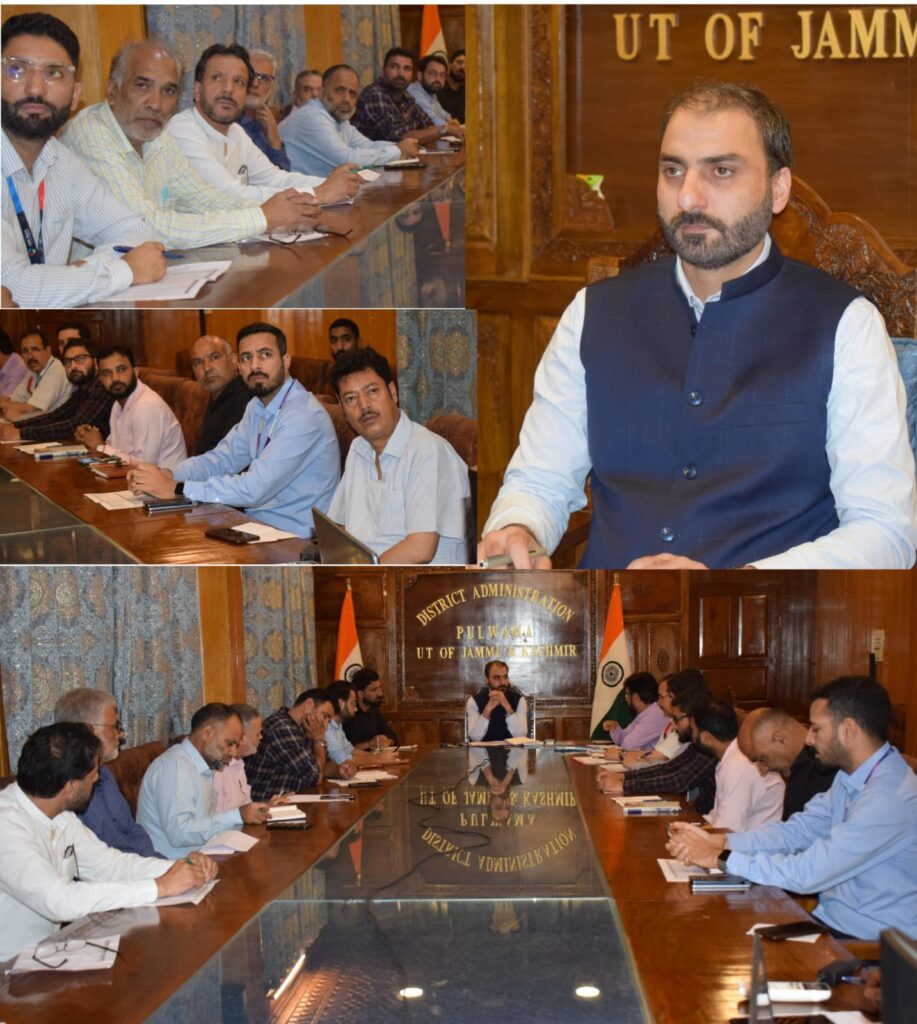 DC Pulwama reviews progress of various social security schemes