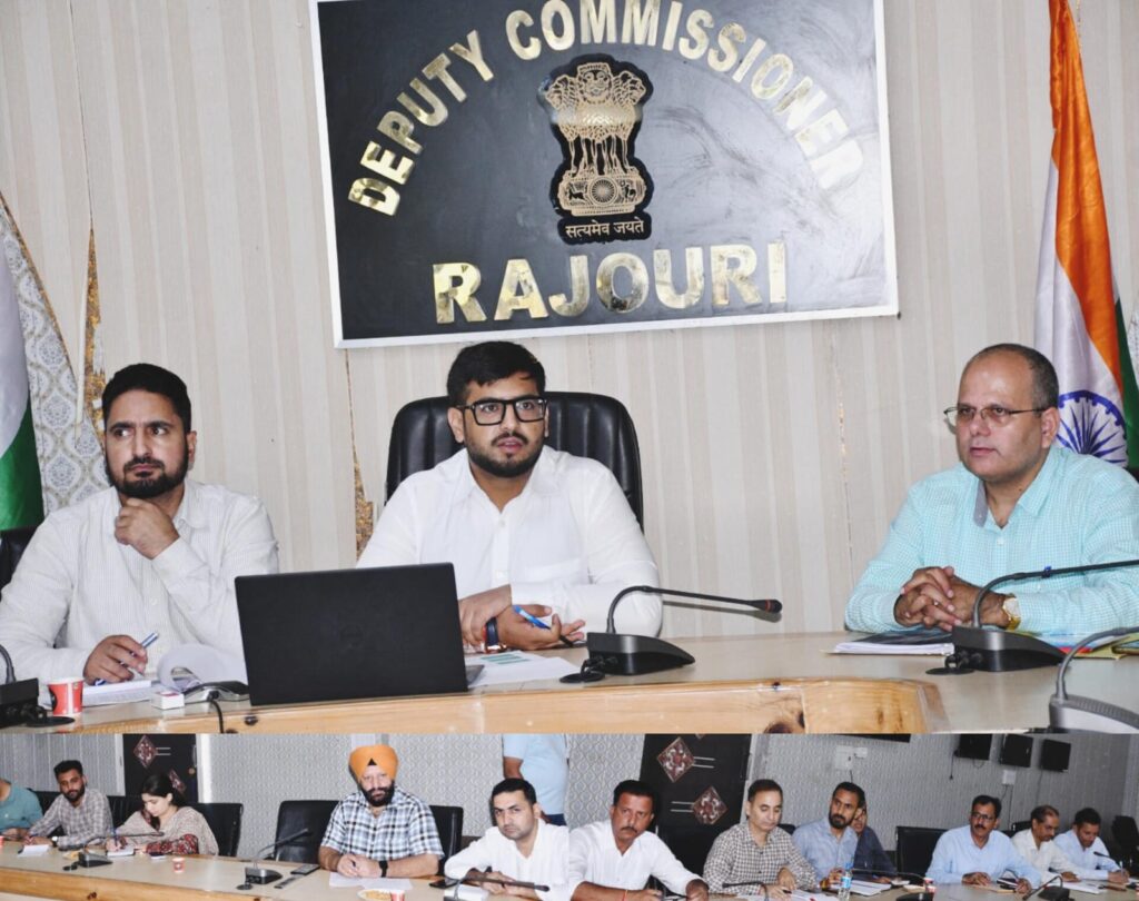 DC Rajouri reviews Phase-II Data of 11th agricultural census