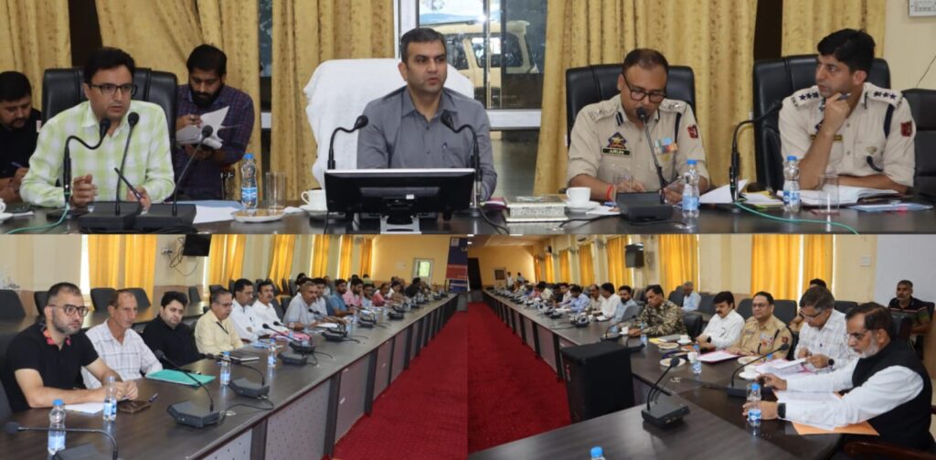 DC Ramban reviews arrangements for Independence Day 2025 celebrations