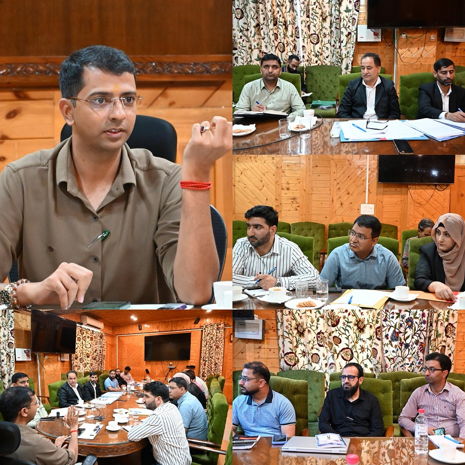 DC Shopian review status of prosecution of Criminal Cases
