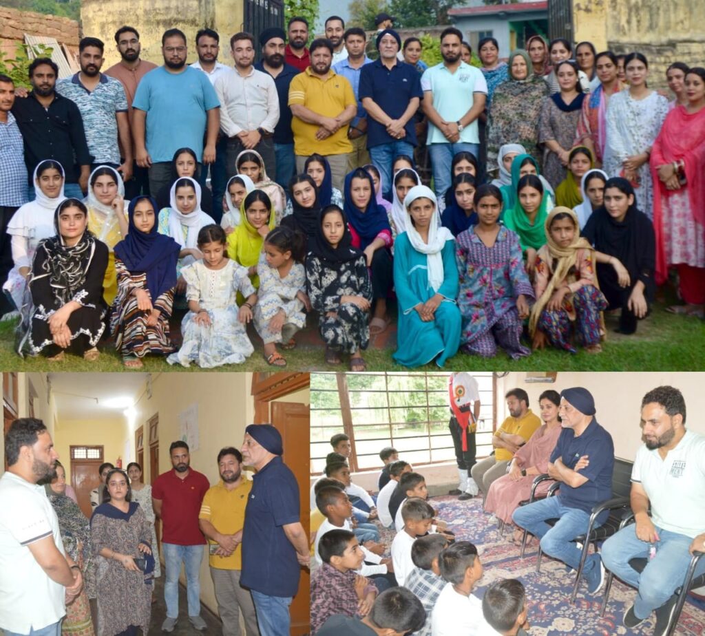 Director Social Welfare Jammu visits Child Care Institutions in Poonch