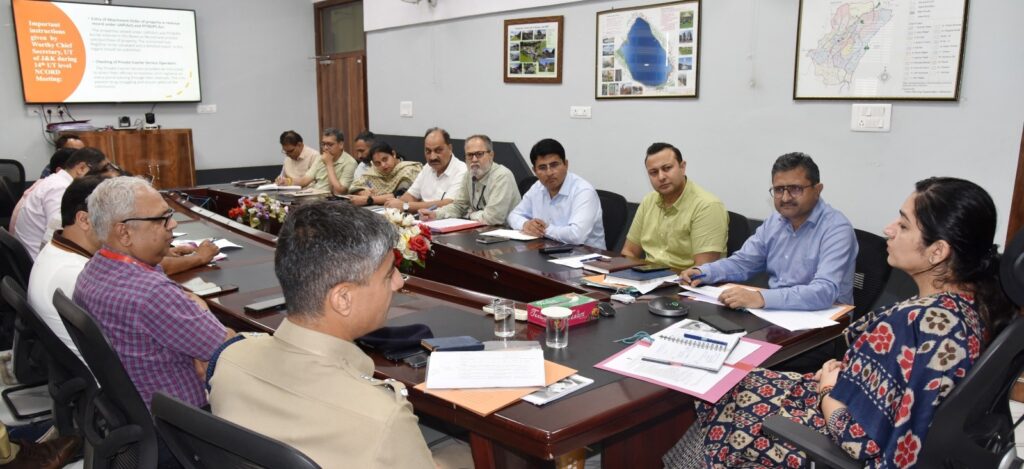 District-level NCORD committee meeting held in Udhampur; DC calls for robust anti-drug measures