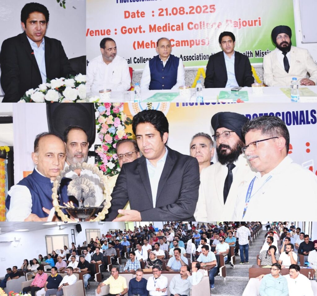GMC Rajouri, NHM J&K organise Professional Development Programme for healthcare staff
