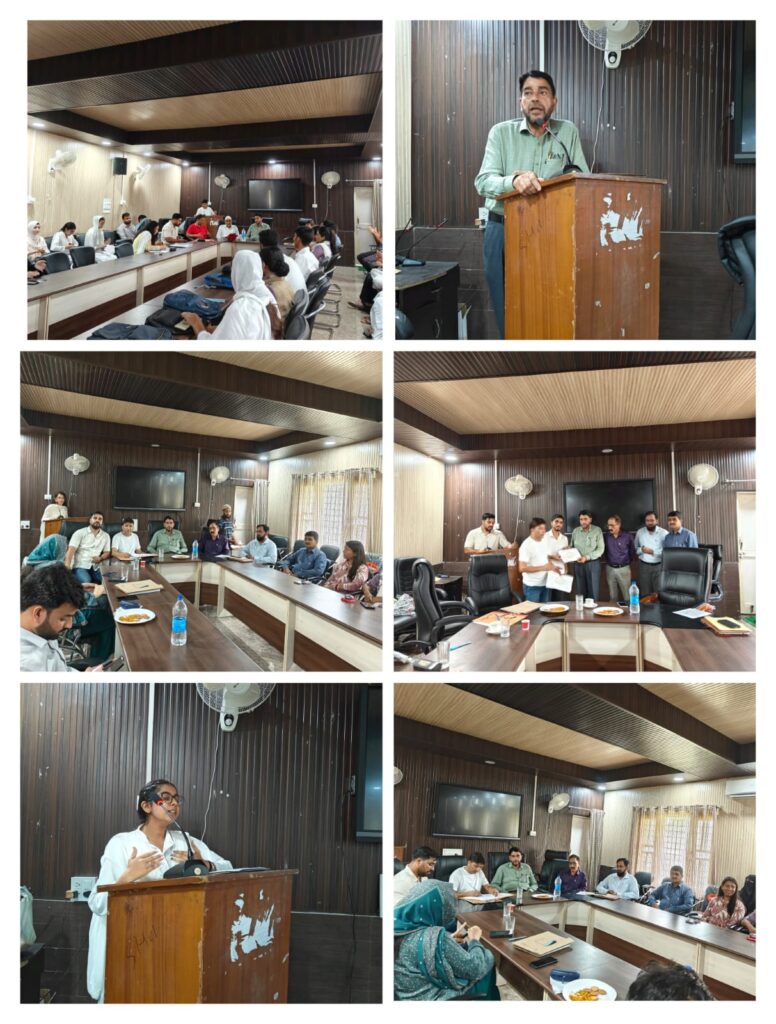 Govt PG College Rajouri organises intra-college seminar competition