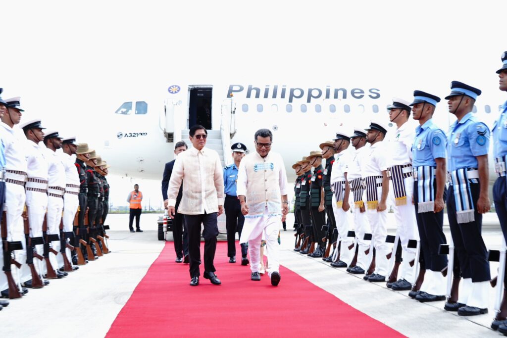 Philippine President Ferdinand Romualdez Marcos arrives on 5-day state visit to India