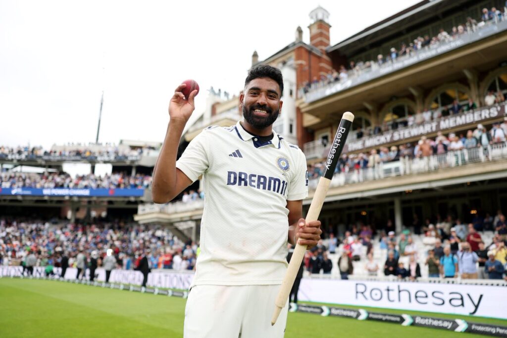 Pacer Mohammed Siraj attains career-best 15th position in ICC rankings following The Oval show