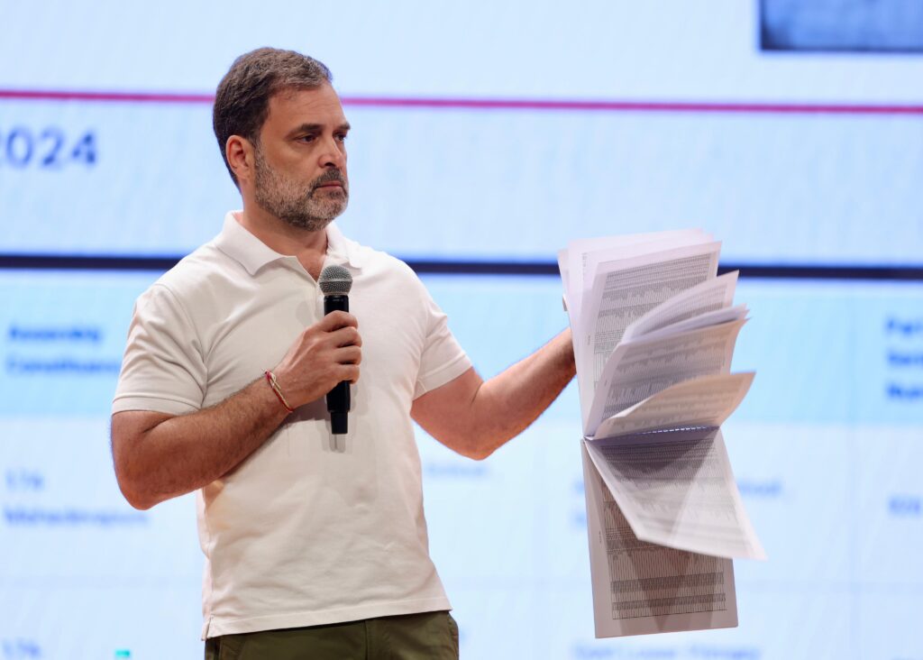 Rahul accusing EC of ‘vote theft’ because he can sense defeat in Bihar: Prataprao Jadhav