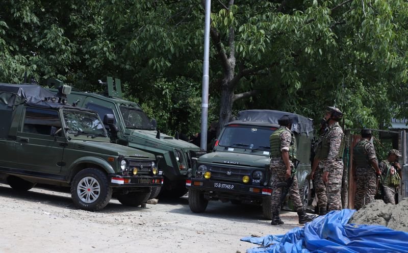 Security forces continue operations for eighth day in Kulgam
