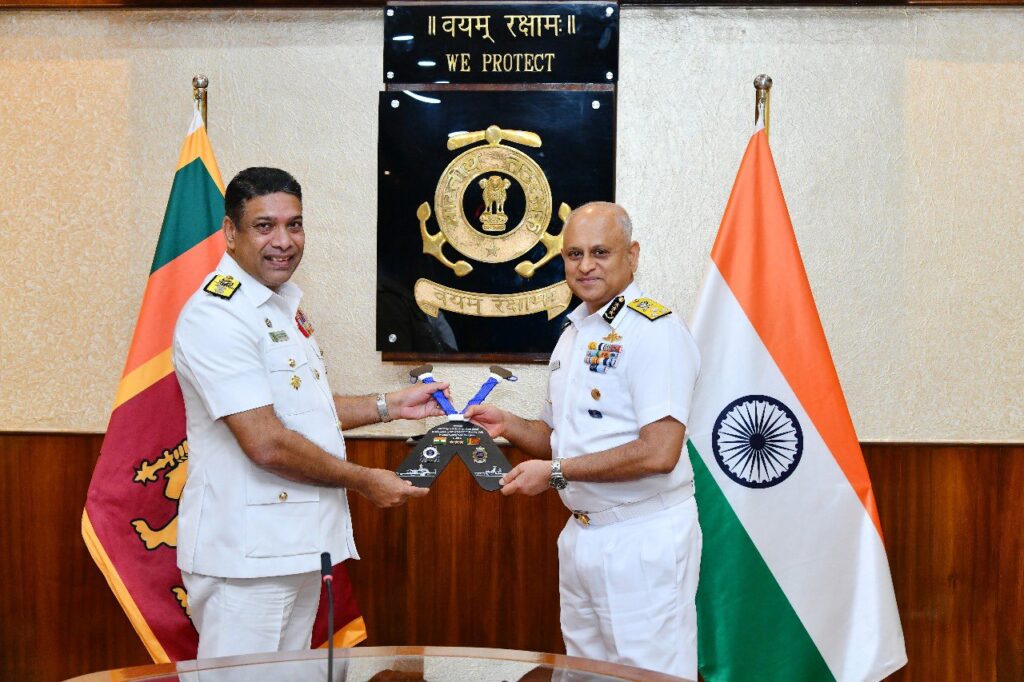 India, Sri Lanka coast guards hold 8th high-level meeting to strengthen maritime cooperation
