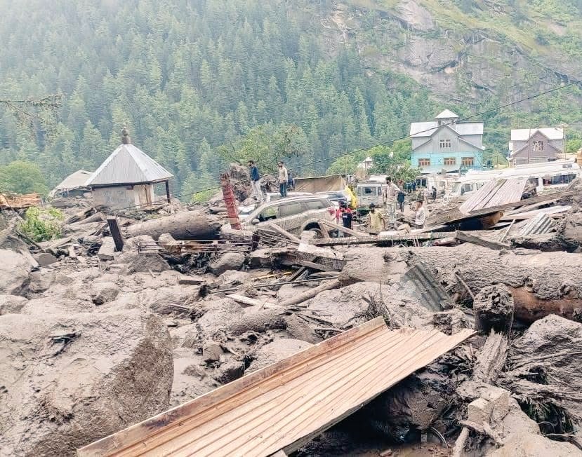 Rescue operation in full swing in Kishtwar following sudden cloudburst and flash flood