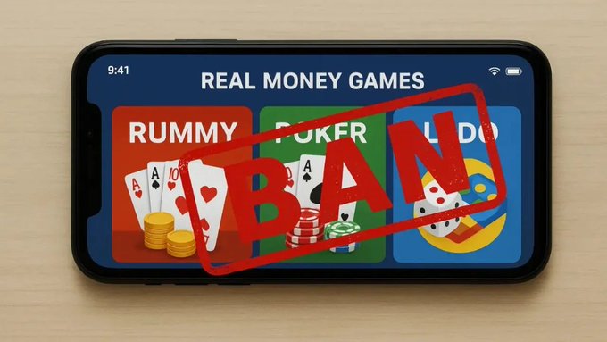 Government introduces bill in Lok Sabha to ban online money gaming