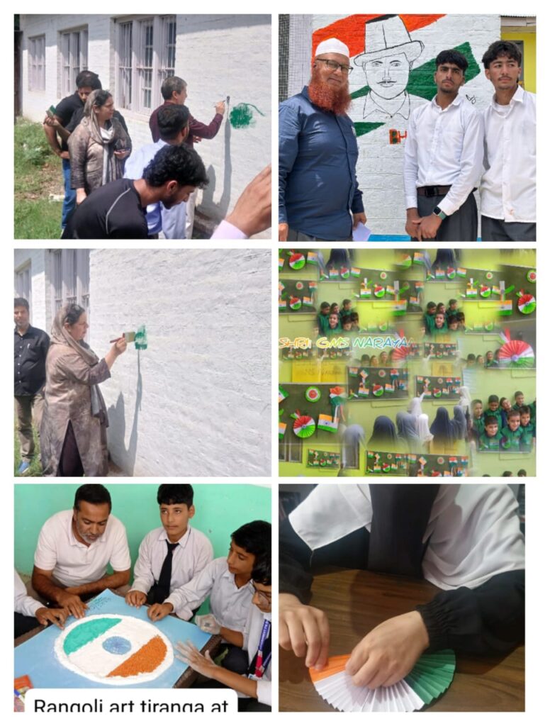 Har Ghar Tiranga campaign commences with patriotic zeal in schools across Ganderbal
