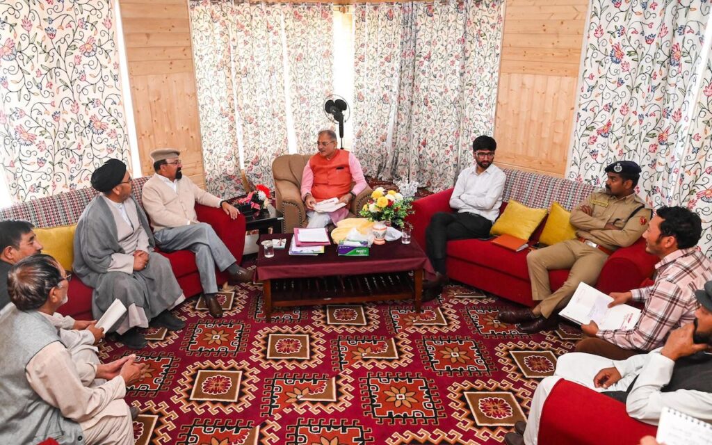 UT Administration Committed to Bridging Development Gaps in Ladakh: LG Kavinder Gupta