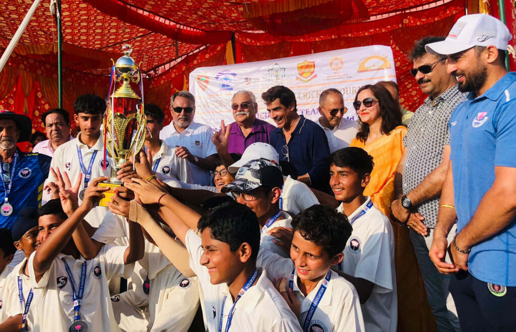 JKCA Tigers wins U-14 Boys Inter-School Cricket Tourney