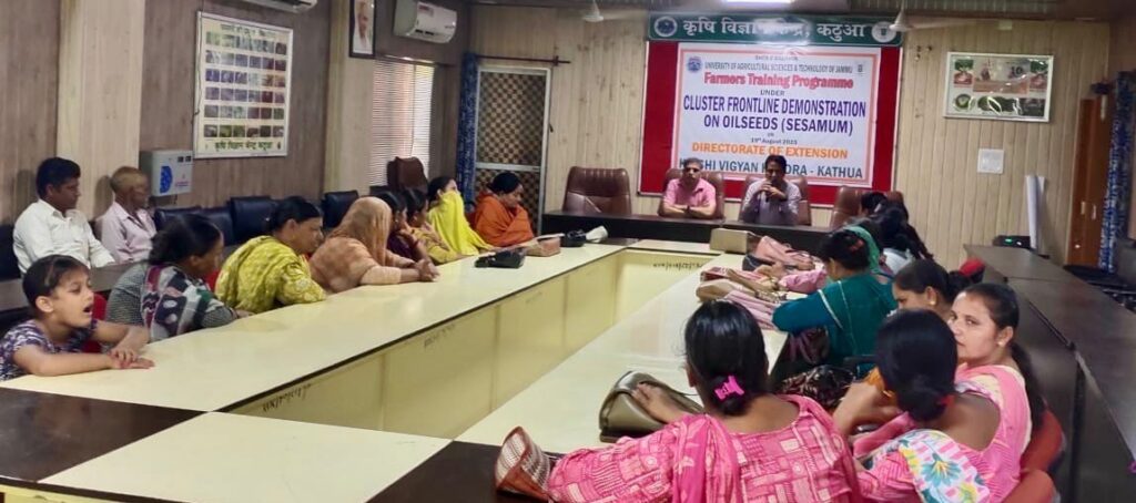 KVK Kathua empowers farmers through Oilseed Cultivation Training Programme