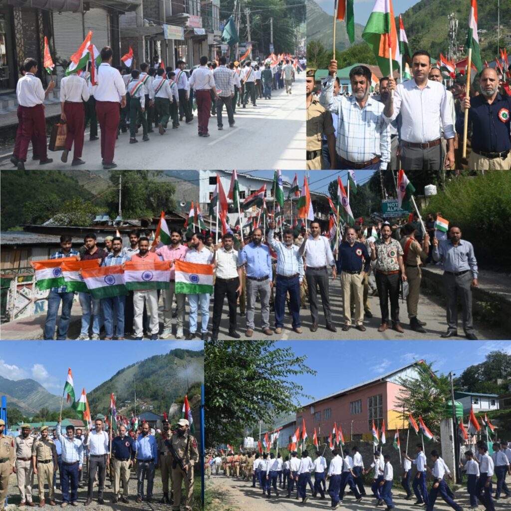Mega Tiranga rally enthralls Banihal under Har Ghar Tiranga campaign