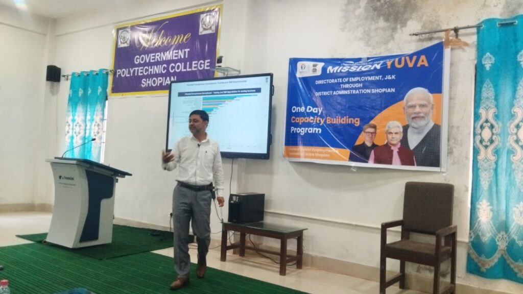Mission YUVA: One-day capacity building entrepreneurship mela held at Shopian