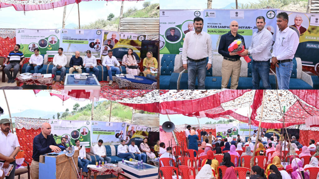 One day Rural Credit Workshop under JKCIP held at Kishtwar