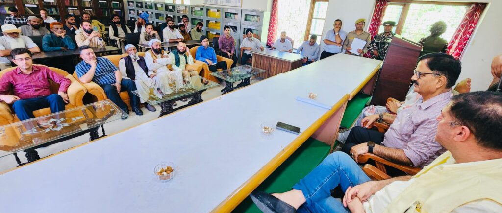 Rana visits Kashmir Forest Training School in Bandipora