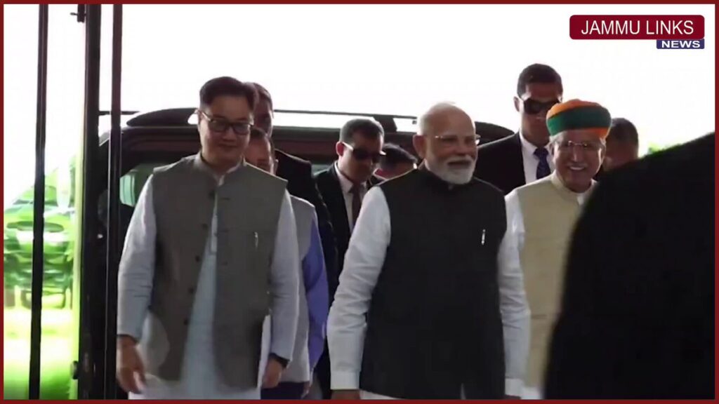 Prime Minister Narendra Modi, top BJP leaders attend NDA Parliamentary meeting