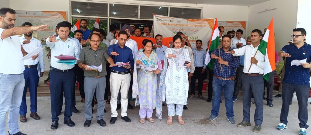 Samba district launches ‘Har Ghar Tiranga – Har Ghar Swachhta’ campaign