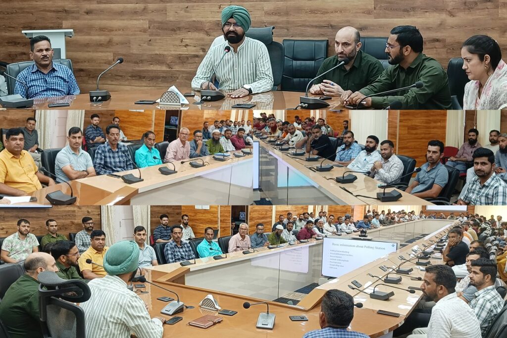 Training session held for newly appointed BLOs in Doda