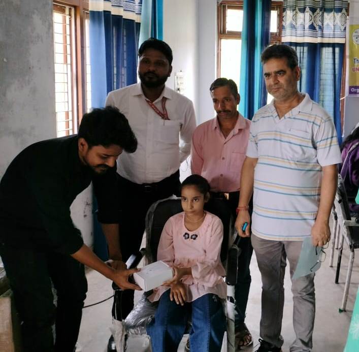 Assistive devices distribution cum Fitment Camp for children with special needs held at Udhampur