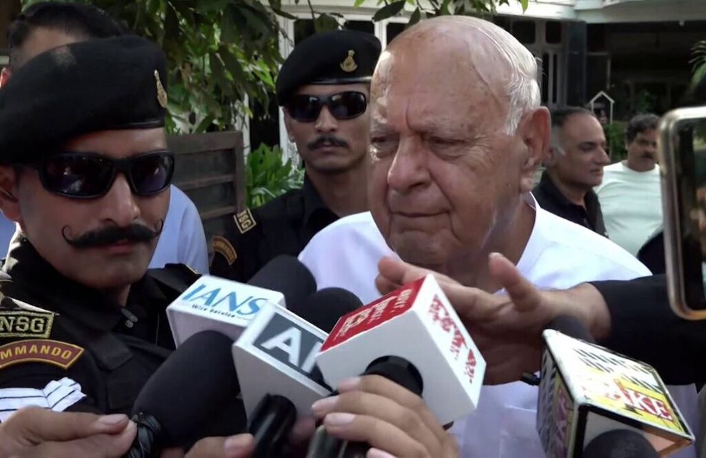 Farooq Abdullah reiterates J&K statehood demand, says issue raised with PM on every meeting