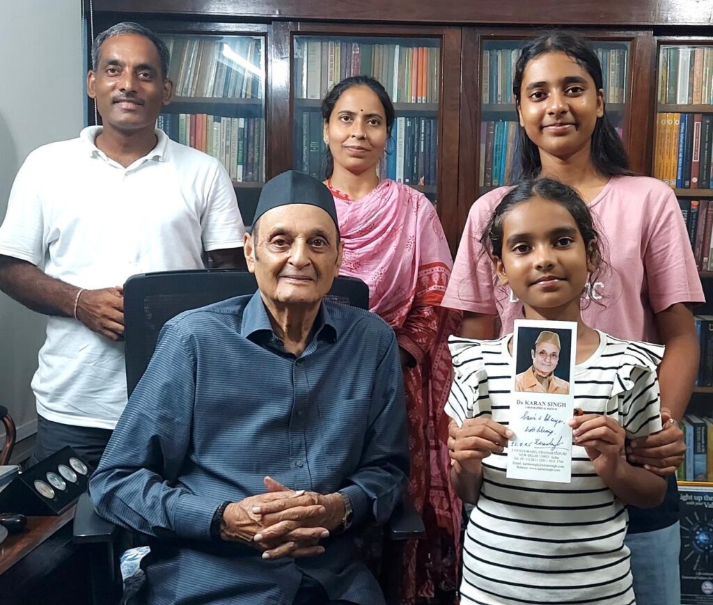Dr. Karan Singh Meets Young Sisters Fighting to Save Jaipur’s Urban Forest