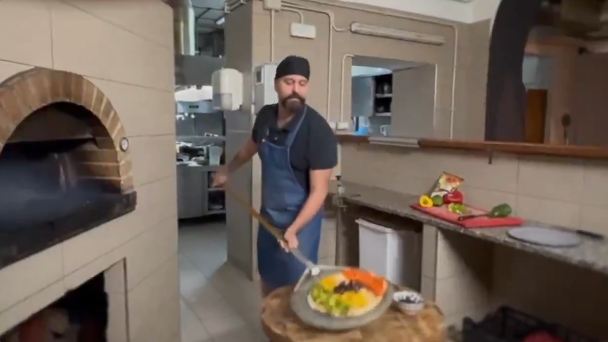Italian Chef Valentino Rahim celebrates PM Modi’s 75th birthday with tricolour millet pizza in Rome