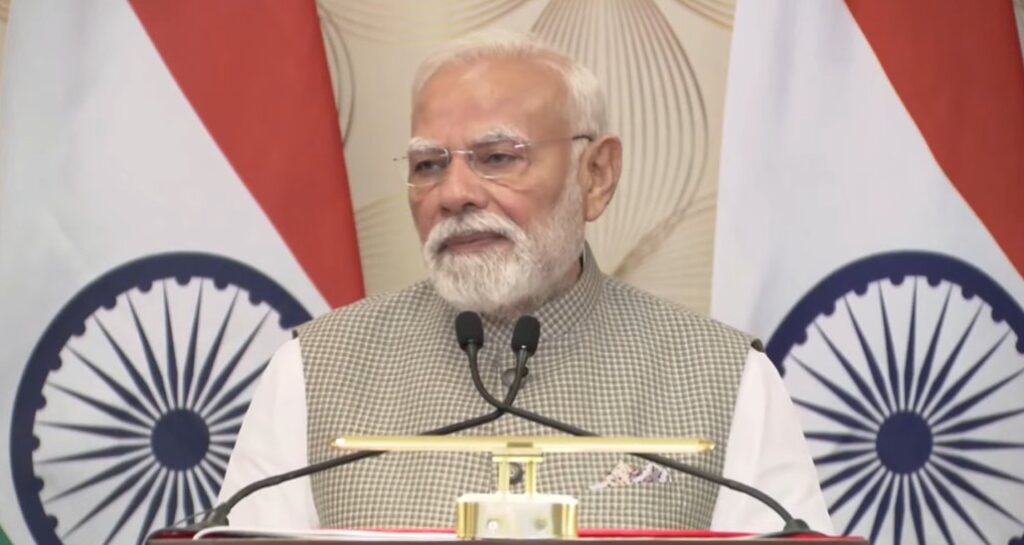 “Not just partners, we are family”: PM Modi holds bilateral talks with Mauritius PM Navinchandra Ramgoolam
