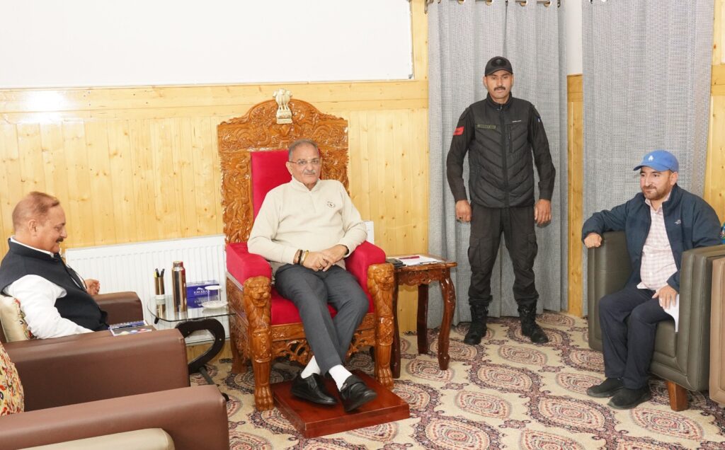 Centre, UT Admin Committed to Inclusive Growth Across Ladakh: LG Kavinder Gupta