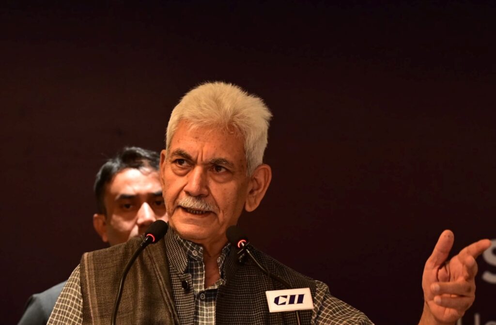 LG Manoj Sinha seeks business support to boost UT’s industrialisation