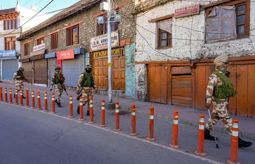 Curfew remains in force for third day in Leh town