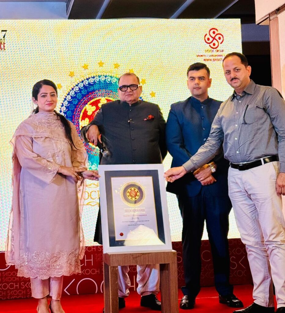 Udhampur Administration’s Didi Ki Rasoi initiative under NULM wins Prestigious SKOCH Award-2025