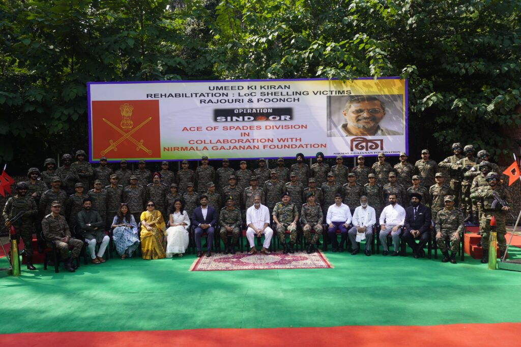 White Knight Corps and Nirmala Gajanan Foundation Honour Victims of Pakistani Actions During Operation Sindoor in Rajouri