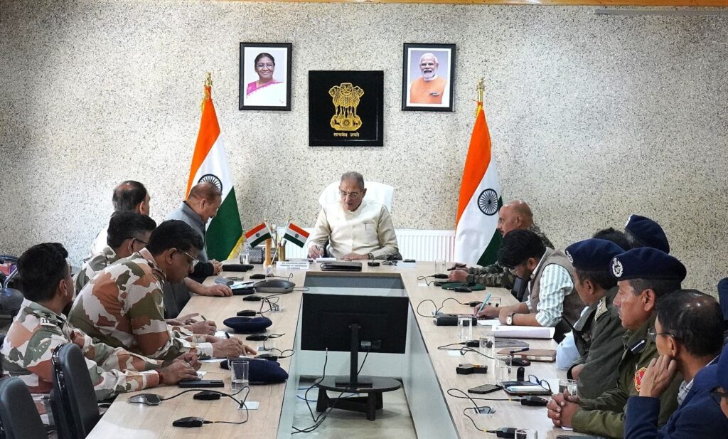 LG Kavinder Gupta Chairs Security Review in Ladakh After Violent Clashes; Appeals for Peace and Unity
