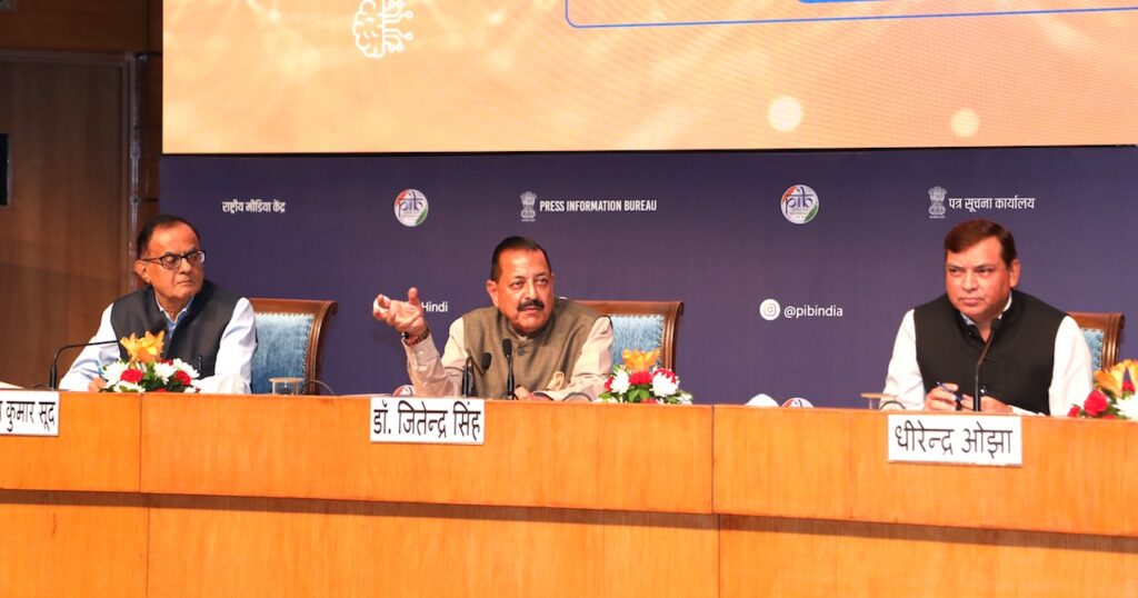 Dr Jitendra launches Curtain Raiser of ‘International Innovation Conclave’, underlines global themes